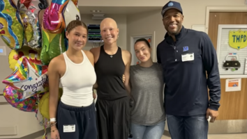 Michael Strahan Praises 'Superwoman' Daughter Isabella as She Completes Chemo for Brain Tumor